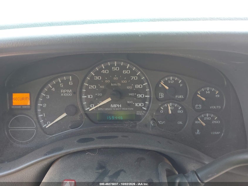 CHEVROLET SILVERADO 1500 2002 VIN 2GCEC19W721235805
