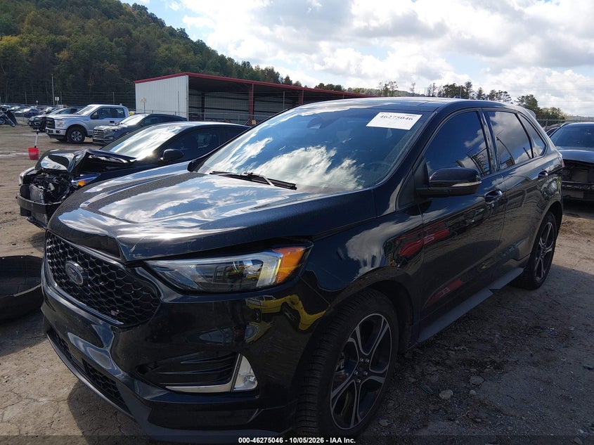 Vin: 2fmpk4ap3kbc17549, lot: 46775163, ford edge st 20192