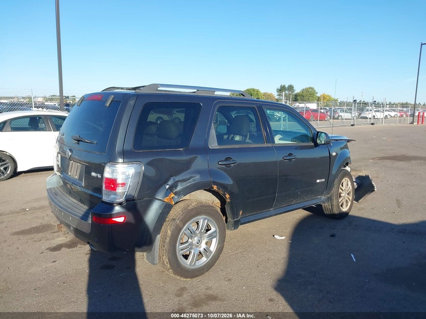 MERCURY MARINER 2008 VIN 4M2CU97158KJ20147