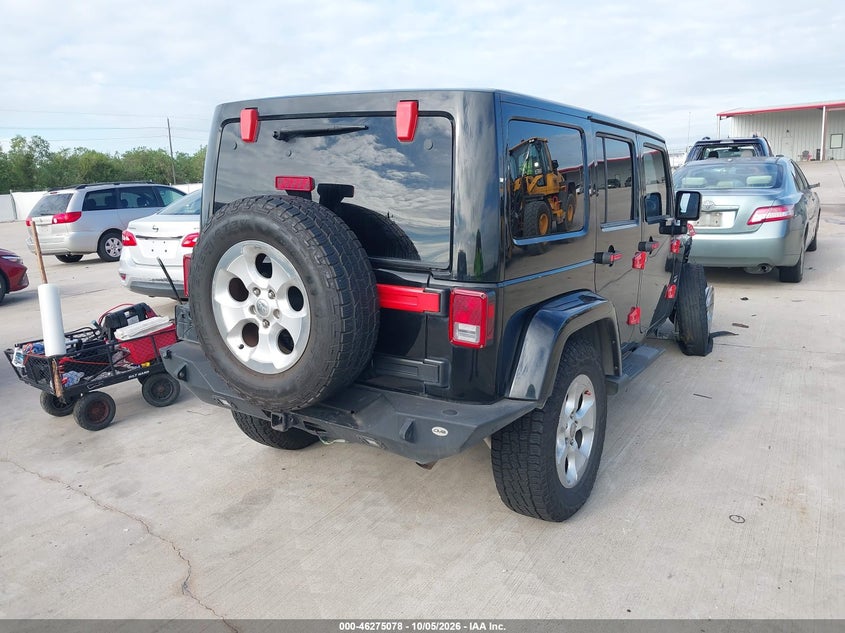Vin: 1c4bjwegxcl205620, lot: 46775195, jeep wrangler unlimited sahara 20124
