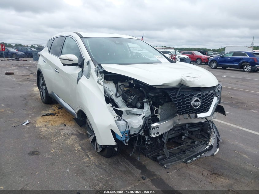 Vin: 5n1az2cj2rc113546, lot: 46775198, nissan murano sl fwd 20241