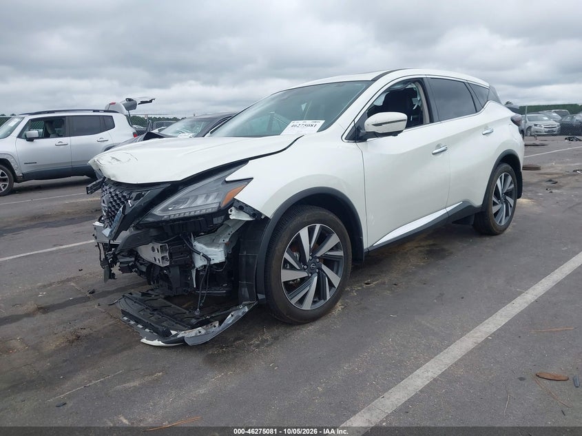 Vin: 5n1az2cj2rc113546, lot: 46775198, nissan murano sl fwd 20242