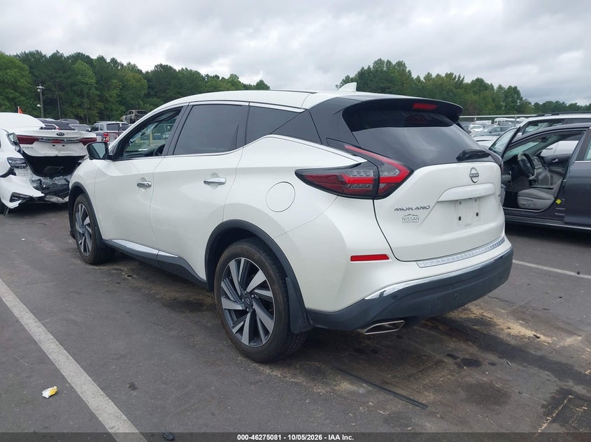 Vin: 5n1az2cj2rc113546, lot: 46775198, nissan murano sl fwd 20243