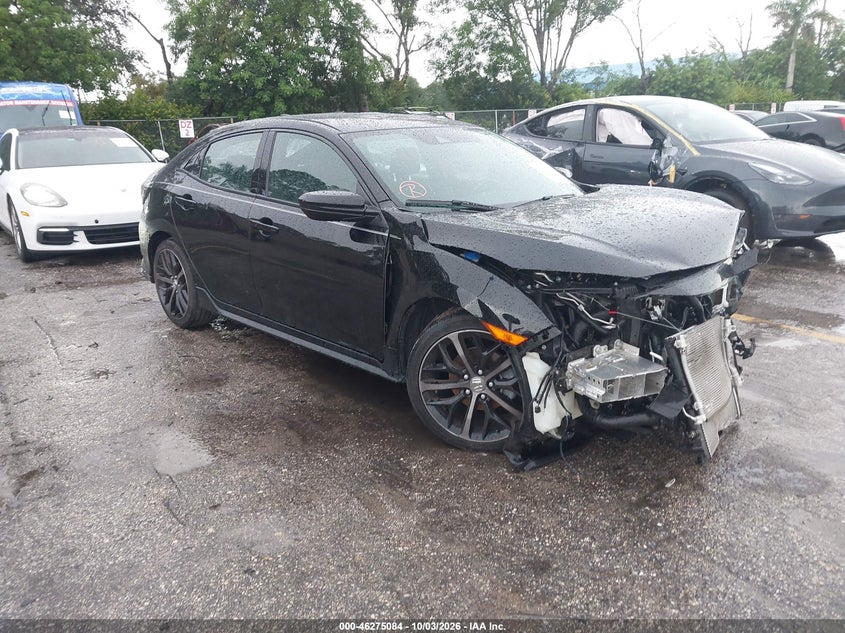 Vin: shhfk7h47lu208689, lot: 46775201, honda civic sport 20201