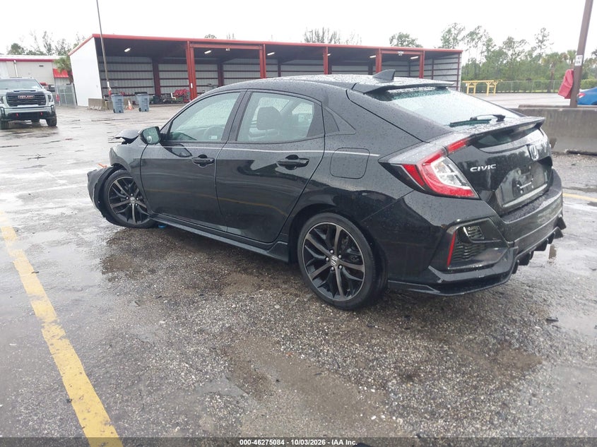Vin: shhfk7h47lu208689, lot: 46775201, honda civic sport 20203