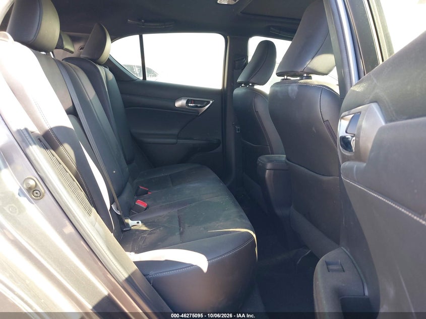 LEXUS CT 200H 2016 VIN JTHKD5BH3G2268647