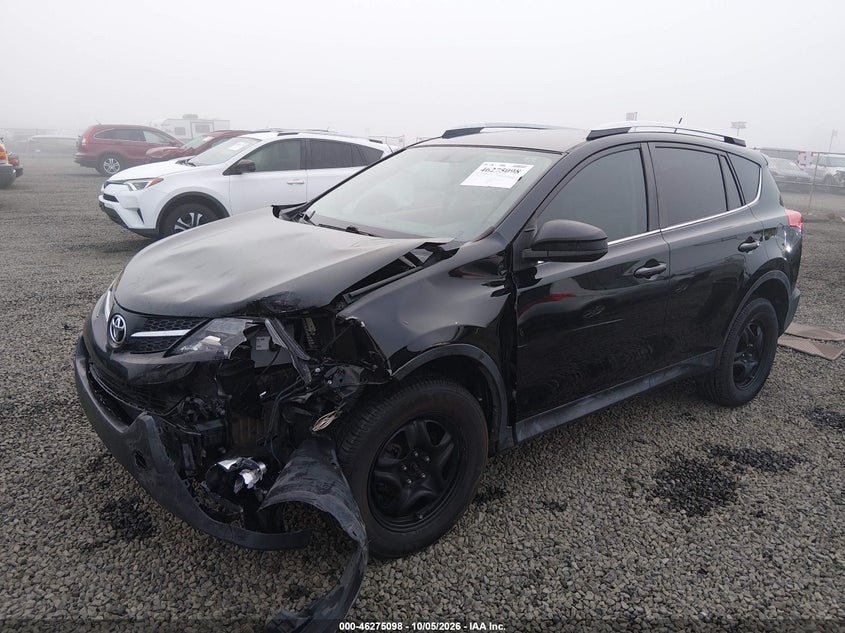 Vin: 2t3bfrevxdw042936, lot: 46775215, toyota rav4 le 20132
