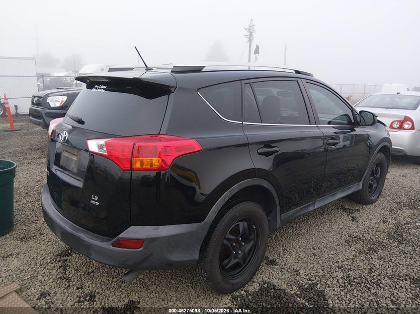 Vin: 2t3bfrevxdw042936, lot: 46775215, toyota rav4 le 20134
