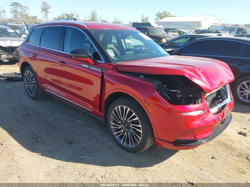 Vin: 5lmcj2dh9nul13868, lot: 46775229, lincoln corsair reserve 20221