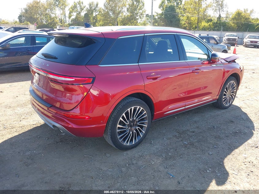 Vin: 5lmcj2dh9nul13868, lot: 46775229, lincoln corsair reserve 20224