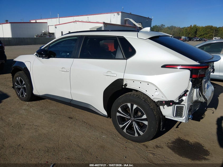 Vin: jtmabacaxra063770, lot: 46775238, toyota bz4x xle 20243