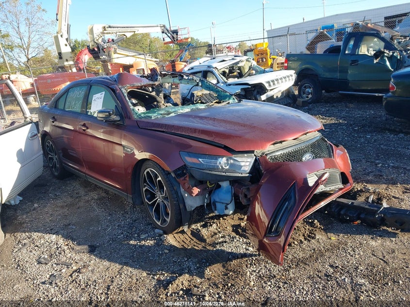 Vin: 1fahp2kt3fp164785, lot: 46775258, ford taurus sho 20151