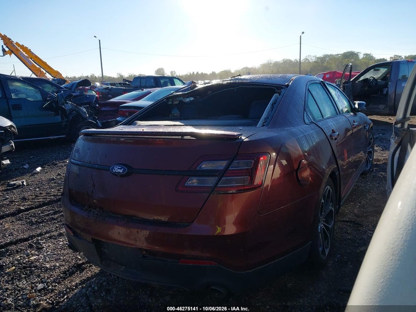 Vin: 1fahp2kt3fp164785, lot: 46775258, ford taurus sho 20154