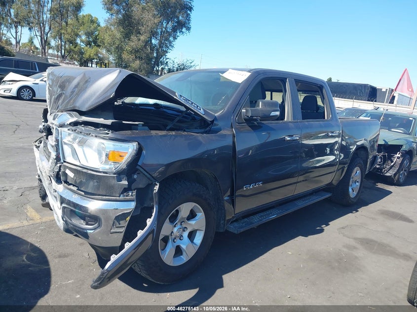 Vin: 1c6rreft2kn655575, lot: 46775260, ram 1500 big horn/lone star  4x2 5'7 box 20192
