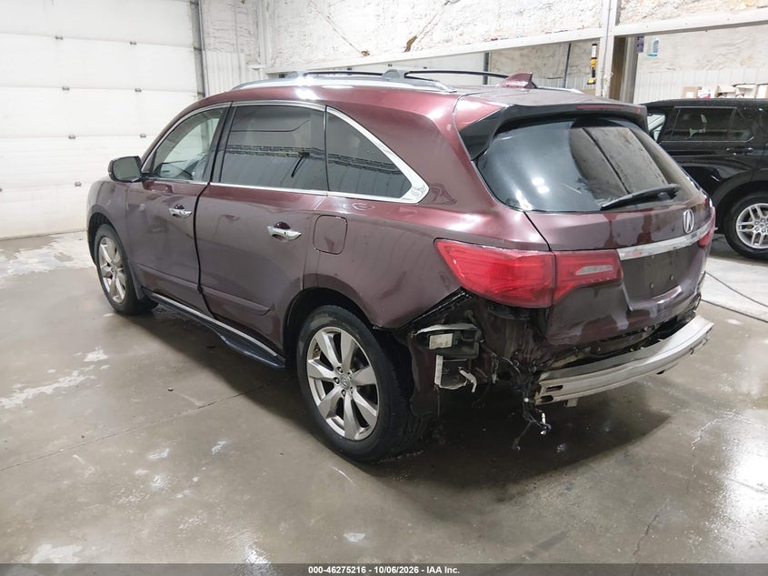 Vin: 5fryd4h90gb050196, lot: 46775333, acura mdx advance   entertainment packages/advance package 20163