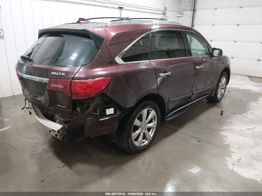 Vin: 5fryd4h90gb050196, lot: 46775333, acura mdx advance   entertainment packages/advance package 20164