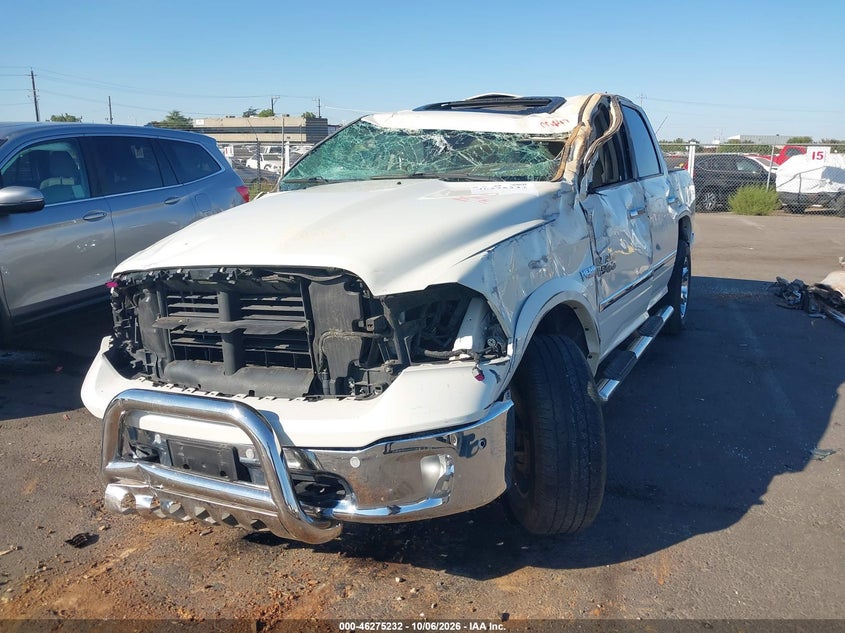 Vin: 1c6rr7nt7hs816039, lot: 46775349, ram 1500 laramie  4x4 5'7 box 20172