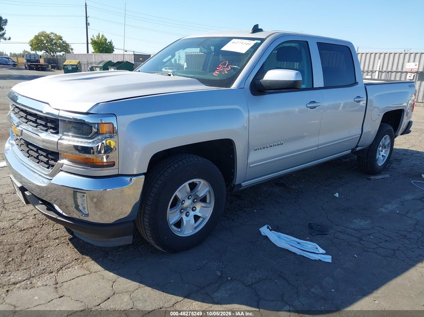 Vin: 3gcukrec3jg559879, lot: 46775366, chevrolet silverado 1500 1lt 20182