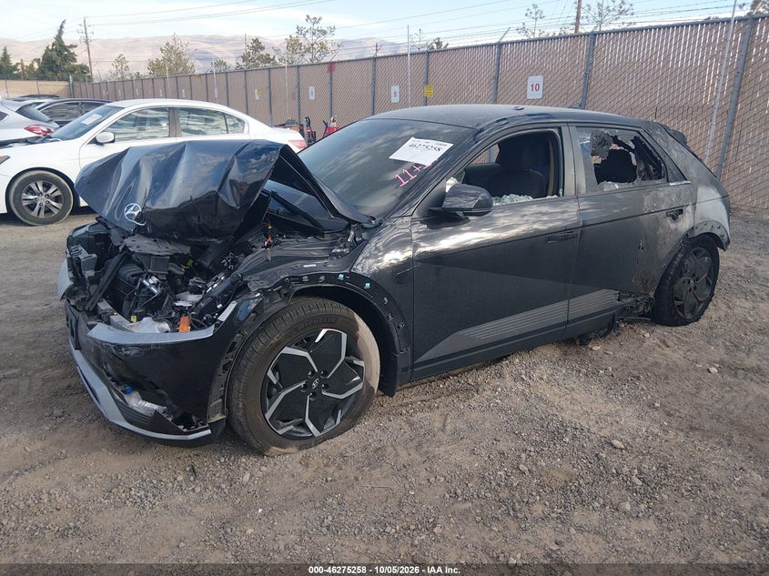 Vin: km8knddf9ru266375, lot: 46775375, hyundai ioniq 5 sel 20242