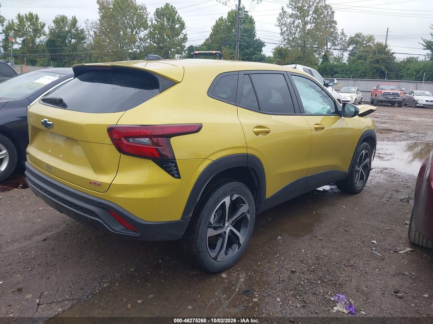 Vin: kl77lge23rc159497, lot: 46775385, chevrolet trax fwd 1rs 20244