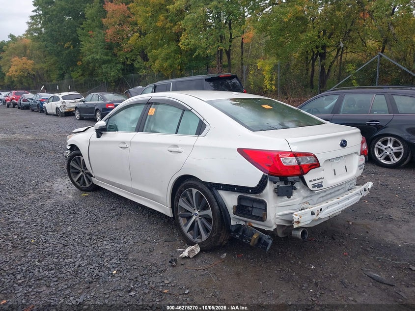 Vin: 4s3bnan60f3021371, lot: 46775387, subaru legacy 2.5i limited 20153