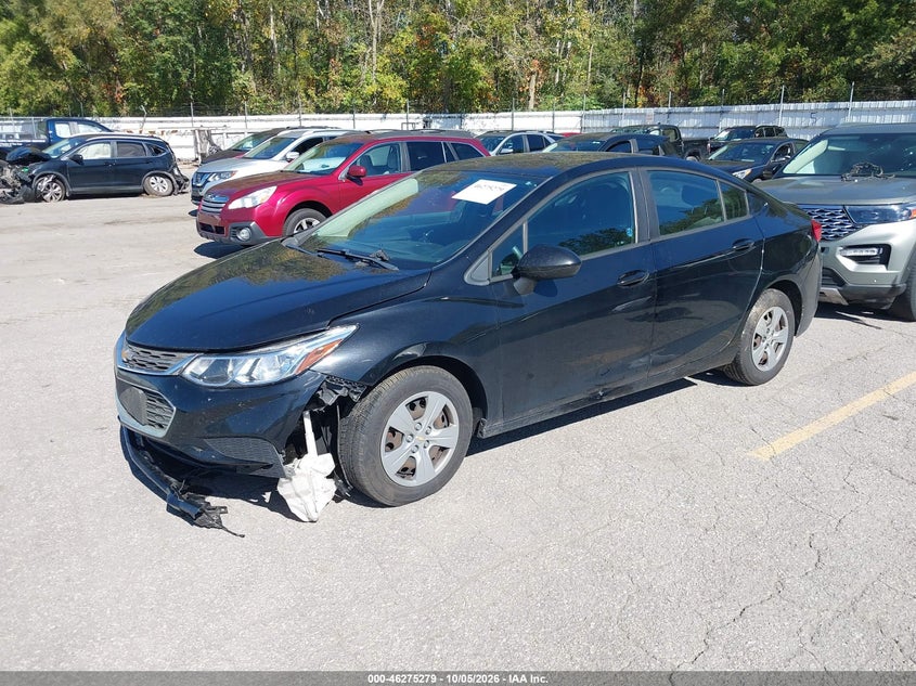 Vin: 1g1bc5sm1j7204367, lot: 46775396, chevrolet cruze ls auto 20182
