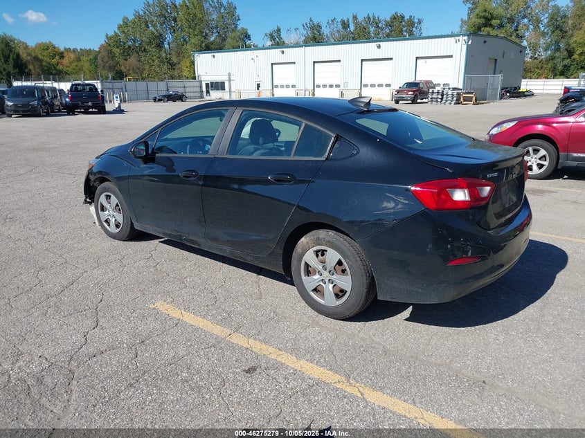 Vin: 1g1bc5sm1j7204367, lot: 46775396, chevrolet cruze ls auto 20183