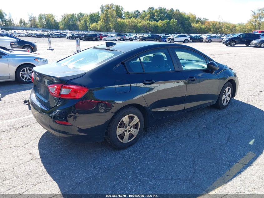 Vin: 1g1bc5sm1j7204367, lot: 46775396, chevrolet cruze ls auto 20184