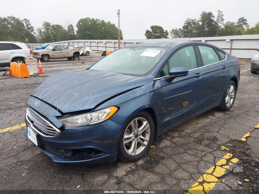 Vin: 3fa6p0hdxjr165218, lot: 46775401, ford fusion se 20182
