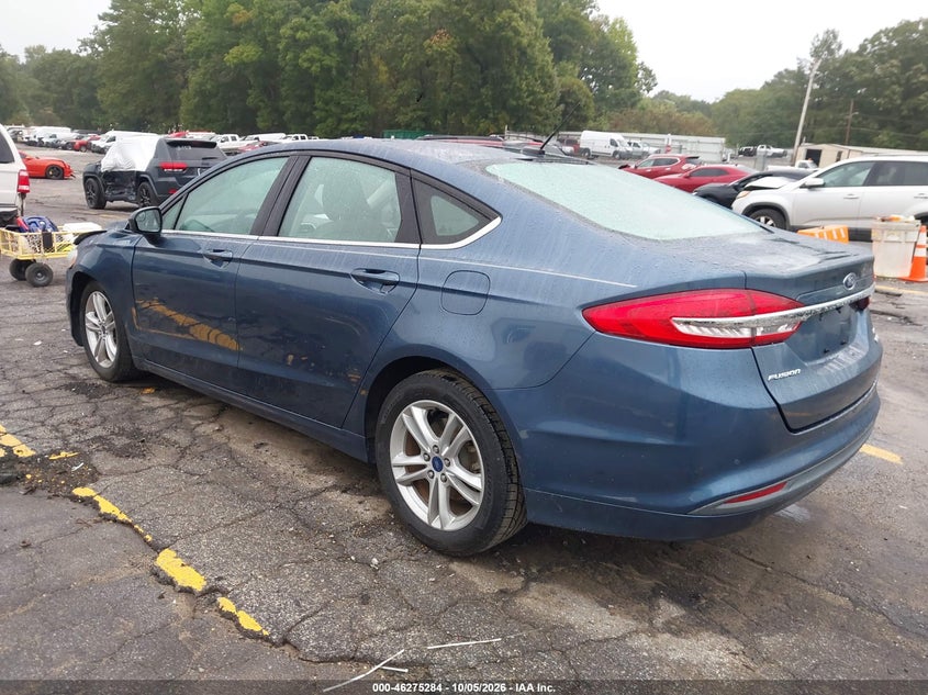 Vin: 3fa6p0hdxjr165218, lot: 46775401, ford fusion se 20183