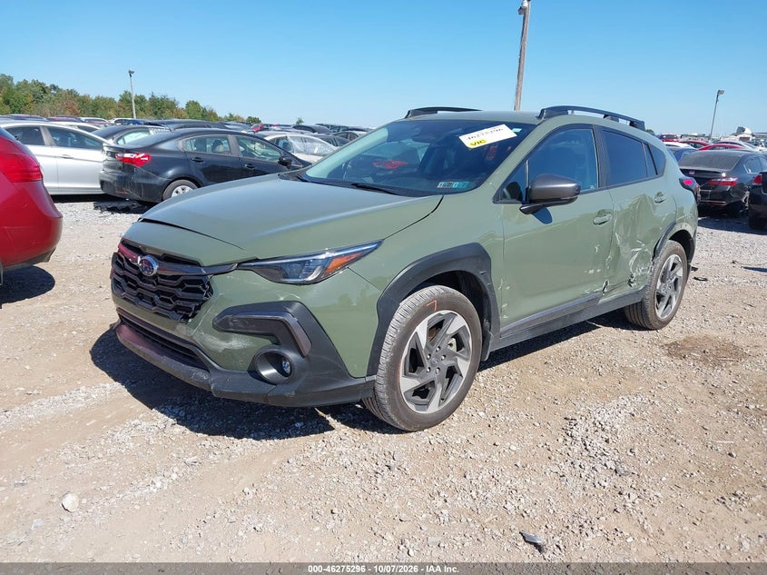 2025 Subaru Crosstrek Limited, Left Side, IAAI, VIN 4S4GUHL68S3712464 — photo 2