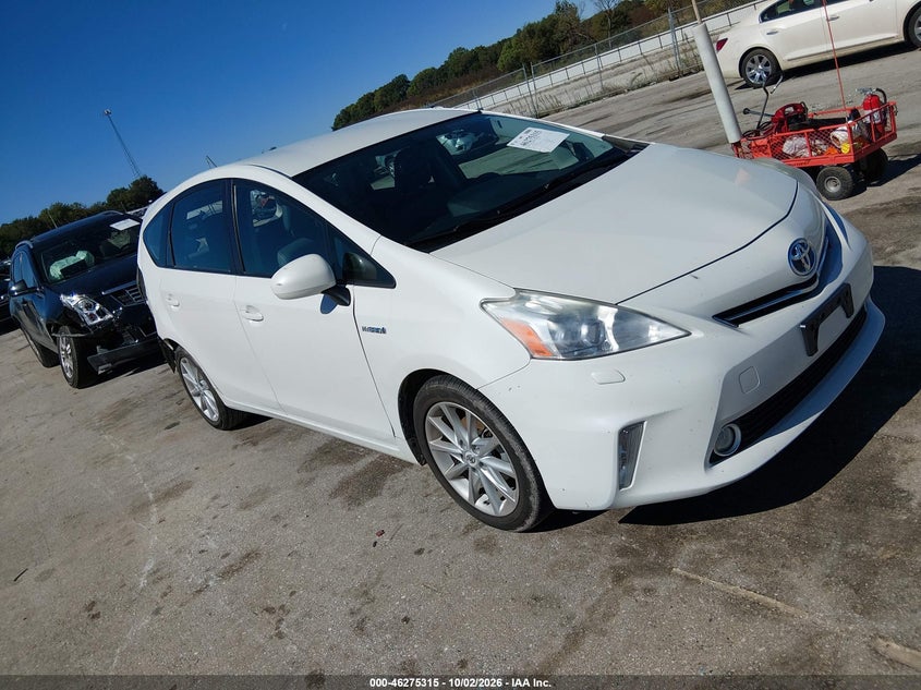 Vin: jtdzn3eu8c3060584, lot: 46775432, toyota prius v five 2012 img_1
