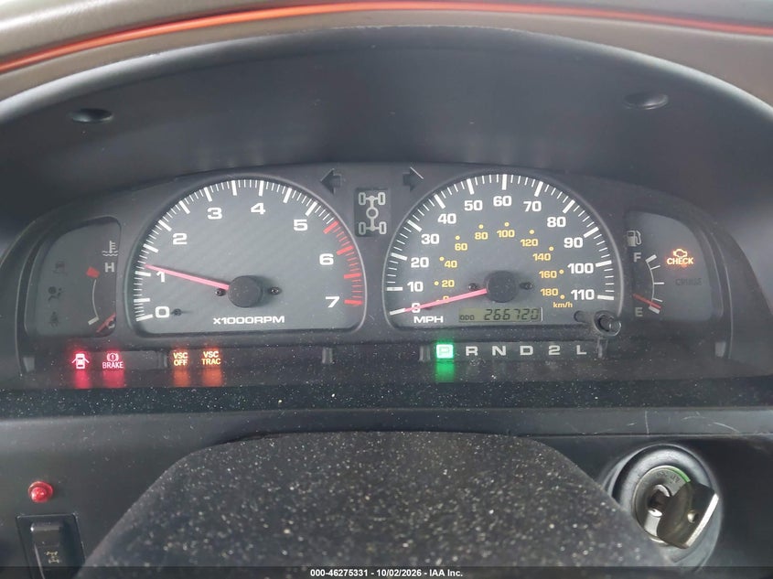 TOYOTA 4RUNNER 2001 VIN JT3HN86RX10349648