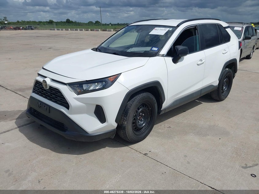 Vin: 2t3f1rfv9mw174469, lot: 46775456, toyota rav4 le 20212