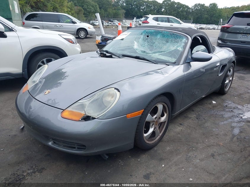 PORSCHE BOXSTER 2002 VIN WP0CA29832U622876