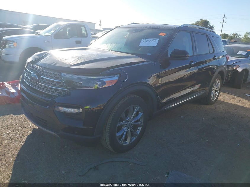 Vin: 1fmsk7fh0nga60699, lot: 46775465, ford explorer limited 20222