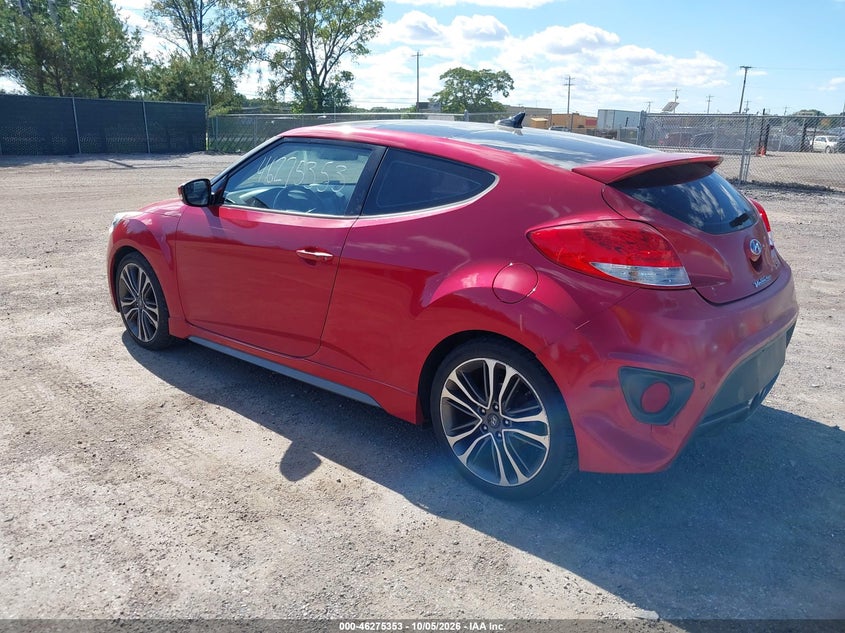 HYUNDAI VELOSTER 2016 VIN KMHTC6AE6GU299638