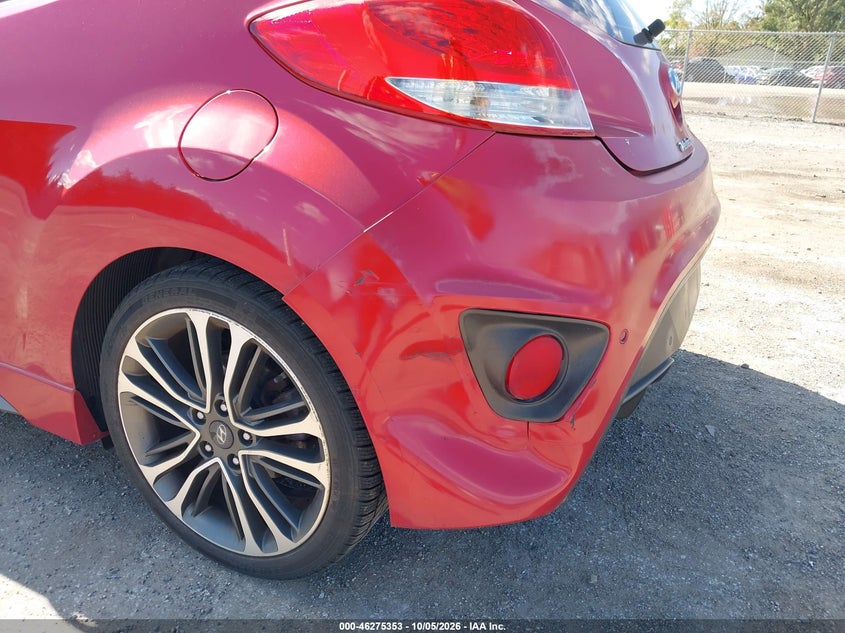 HYUNDAI VELOSTER 2016 VIN KMHTC6AE6GU299638