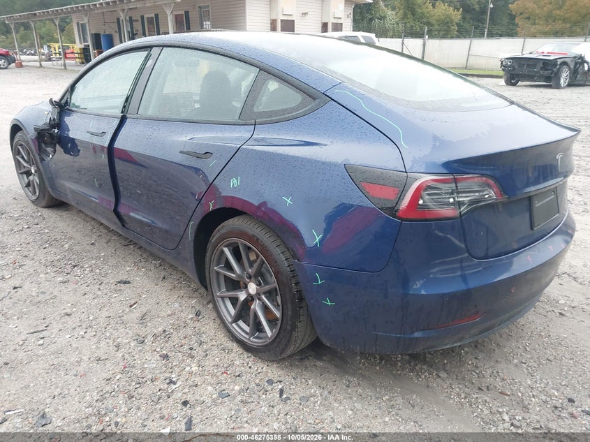 Vin: 5yj3e1eb5mf979097, lot: 46775475, tesla model 3 long range dual motor all-wheel drive 20213