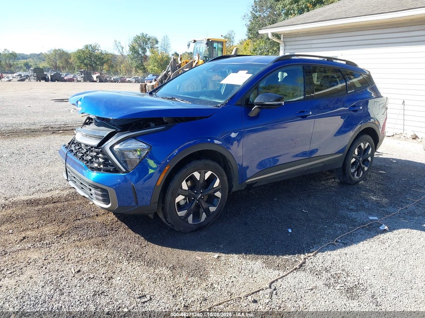 Vin: 5xyk6caf6pg136245, lot: 46775477, kia sportage x-line 20232