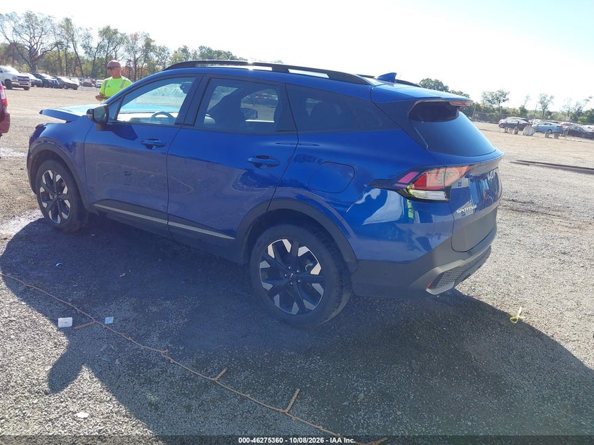 Vin: 5xyk6caf6pg136245, lot: 46775477, kia sportage x-line 20233
