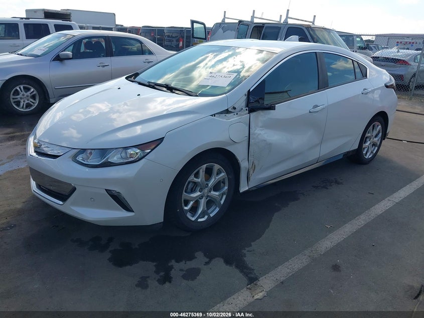 Vin: 1g1rd6s55gu108682, lot: 46775486, chevrolet volt premier 20162