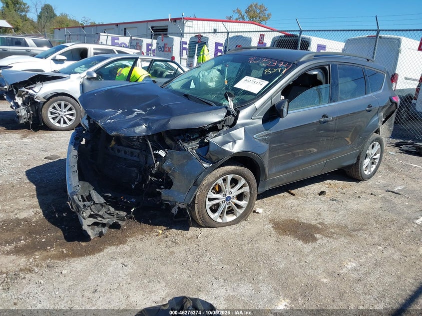Vin: 1fmcu0gd6hud08297, lot: 46775491, ford escape se 20172