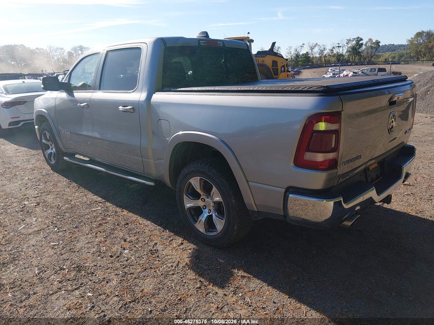 Vin: 1c6srfjt5nn175792, lot: 46775492, ram 1500 laramie  4x4 5'7 box 20223