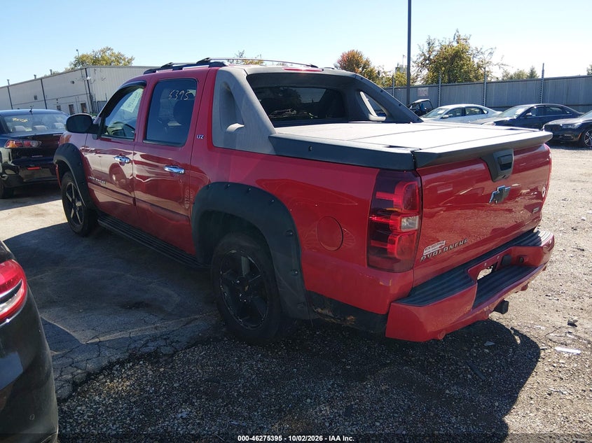 CHEVROLET AVALANCHE 1500 2007 VIN 3GNFK12397G301882