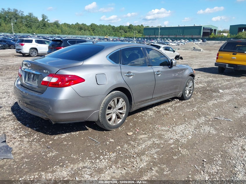 Vin: jn1by1ar4cm393389, lot: 46775513, infiniti m37x 20124