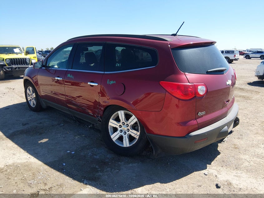 Vin: 1gnkrjed1bj177290, lot: 46775535, chevrolet traverse 2lt 20113