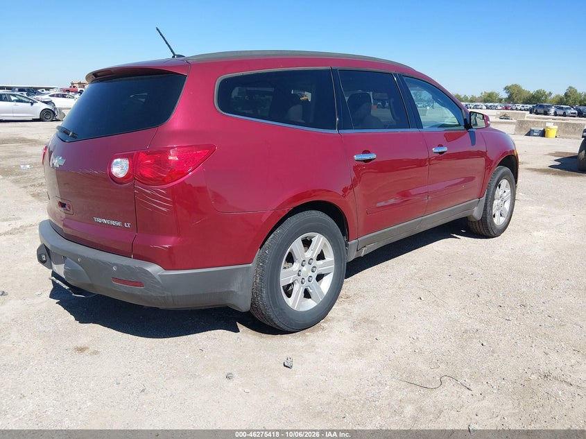 Vin: 1gnkrjed1bj177290, lot: 46775535, chevrolet traverse 2lt 20114