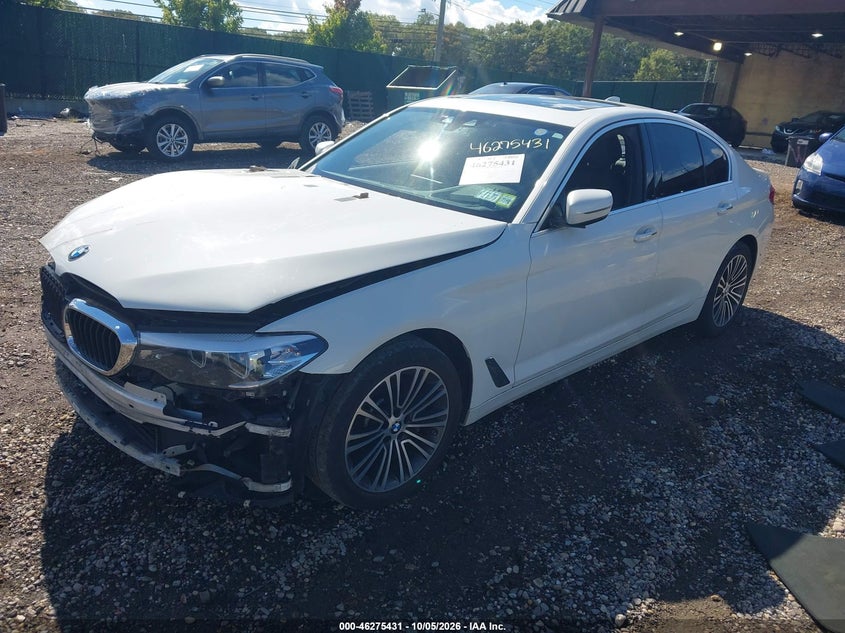 Vin: wbaja7c58jwa71530, lot: 46775548, bmw 530i xdrive 20182