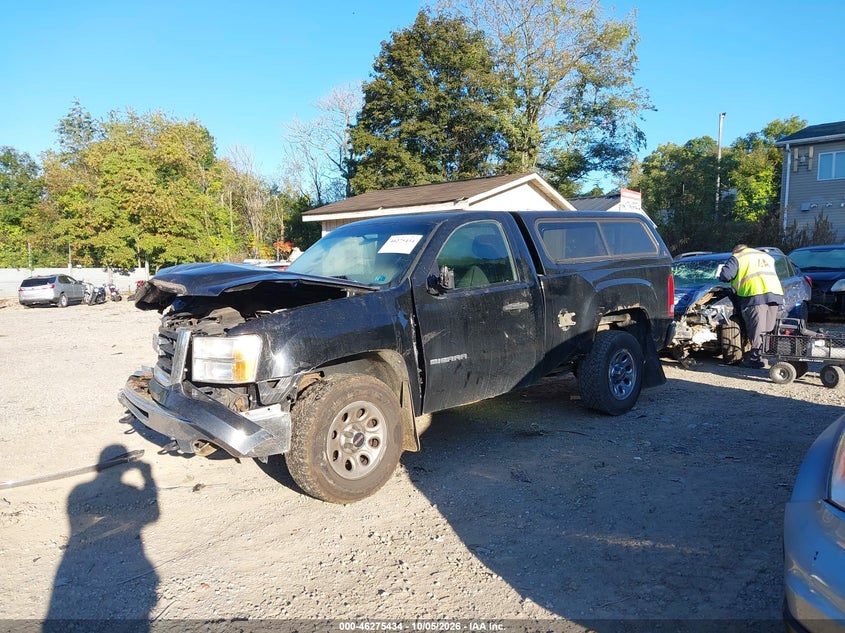 Vin: 1gtpctex6az267105, lot: 46775551, gmc sierra 1500 work truck 20102